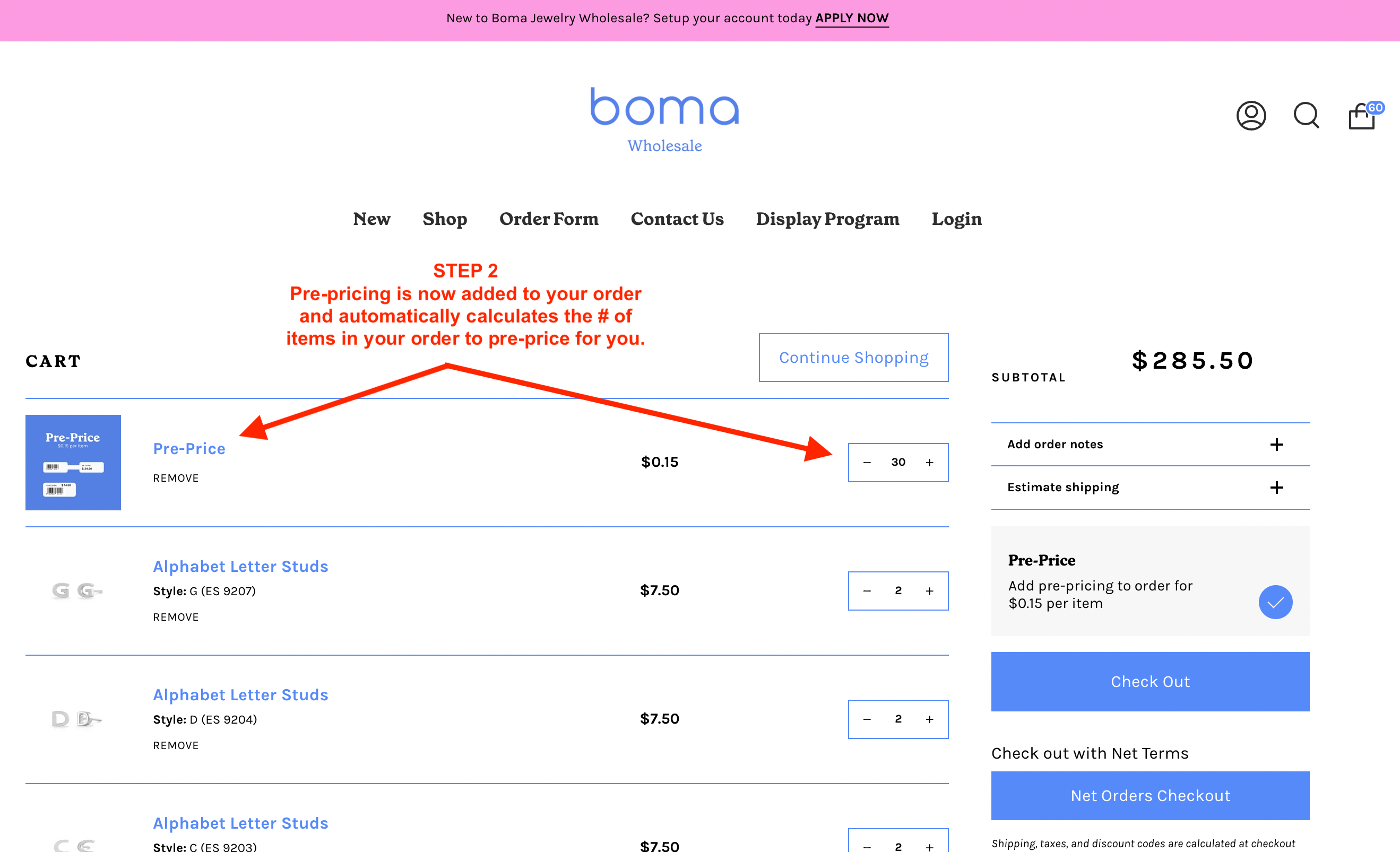 Boma Jewelry Wholesale Blog Pre-pricing Steps 2