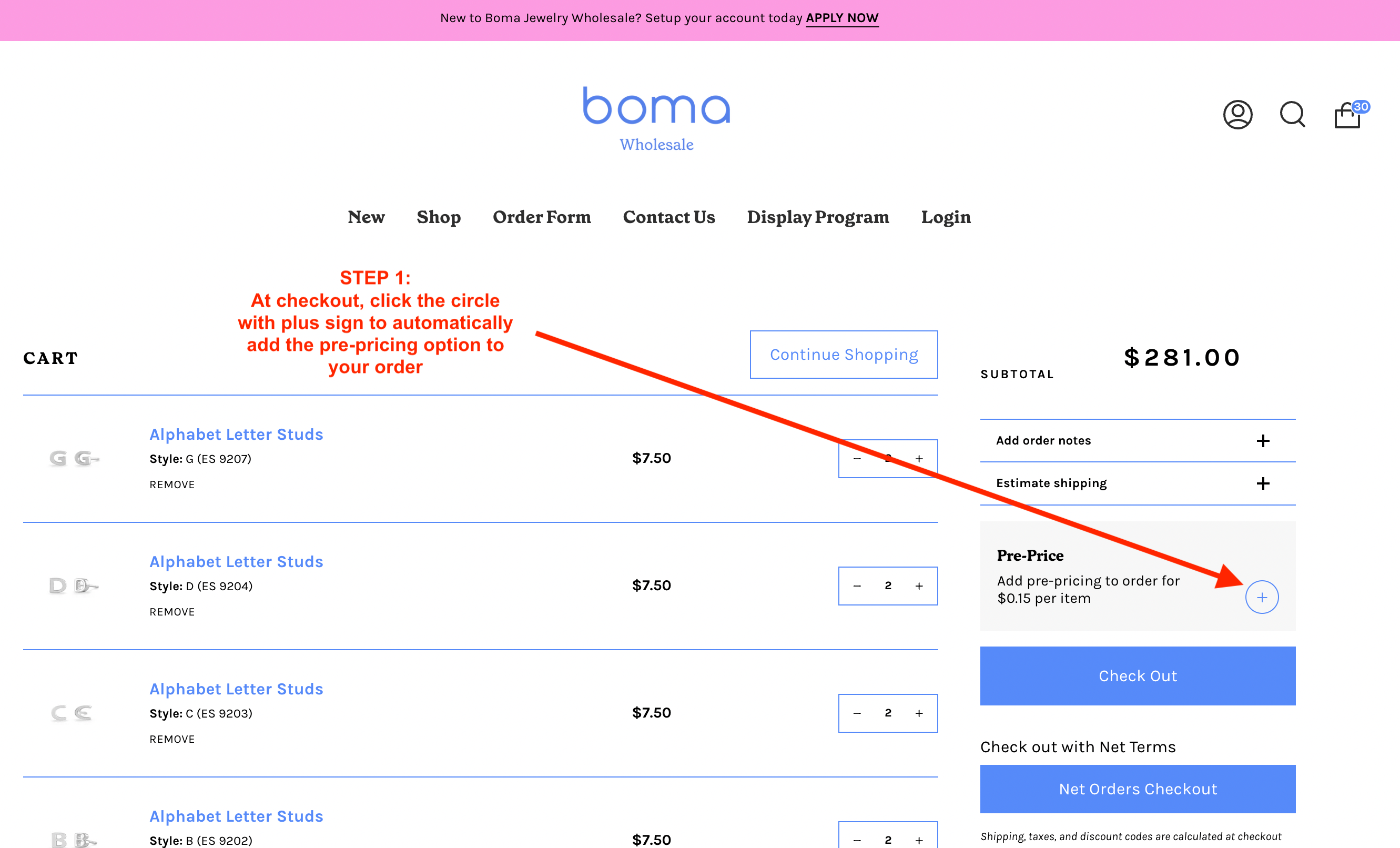 Boma Jewelry Wholesale Blog Pre-pricing steps 1