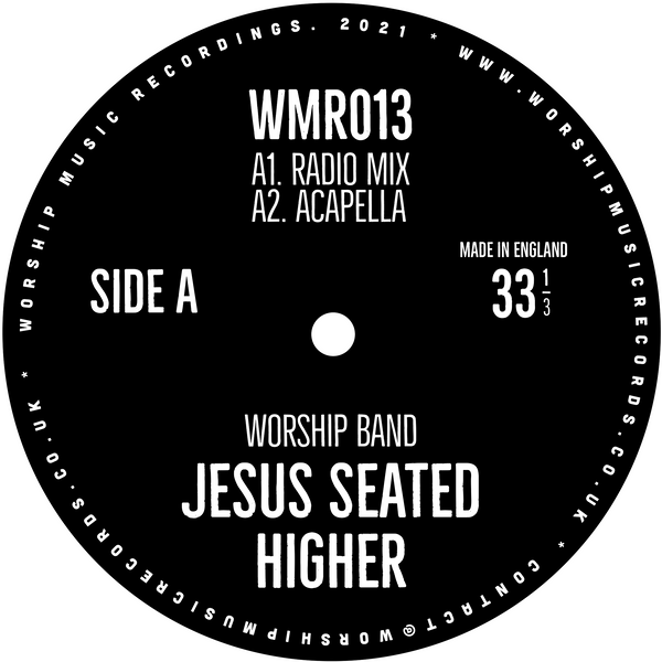 Worship Band - Jesus Seated Higher (artwork)