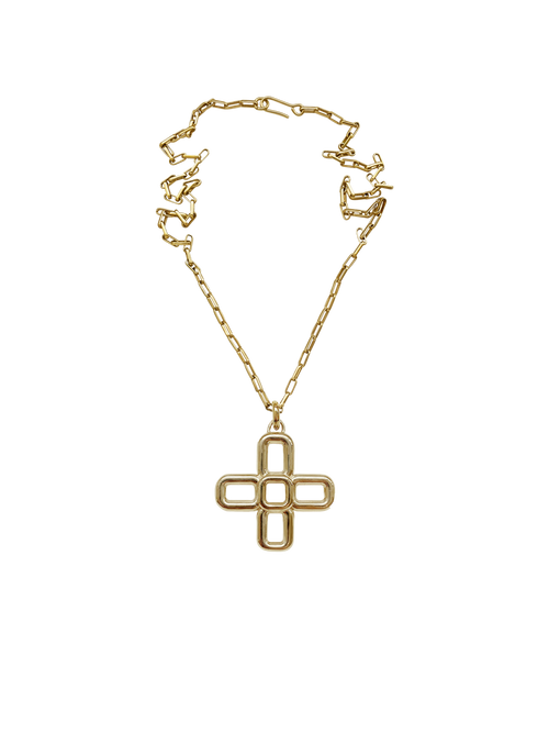 LAURA LOMBARDI 14K Gold Plated Luisa Necklace | Holt Renfrew