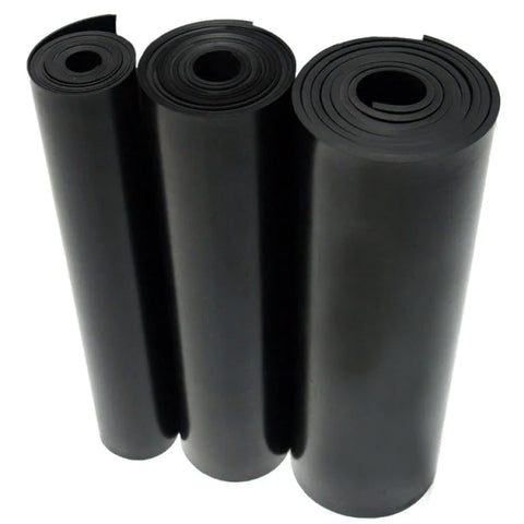 black neoprene, rubber, sheet gasket