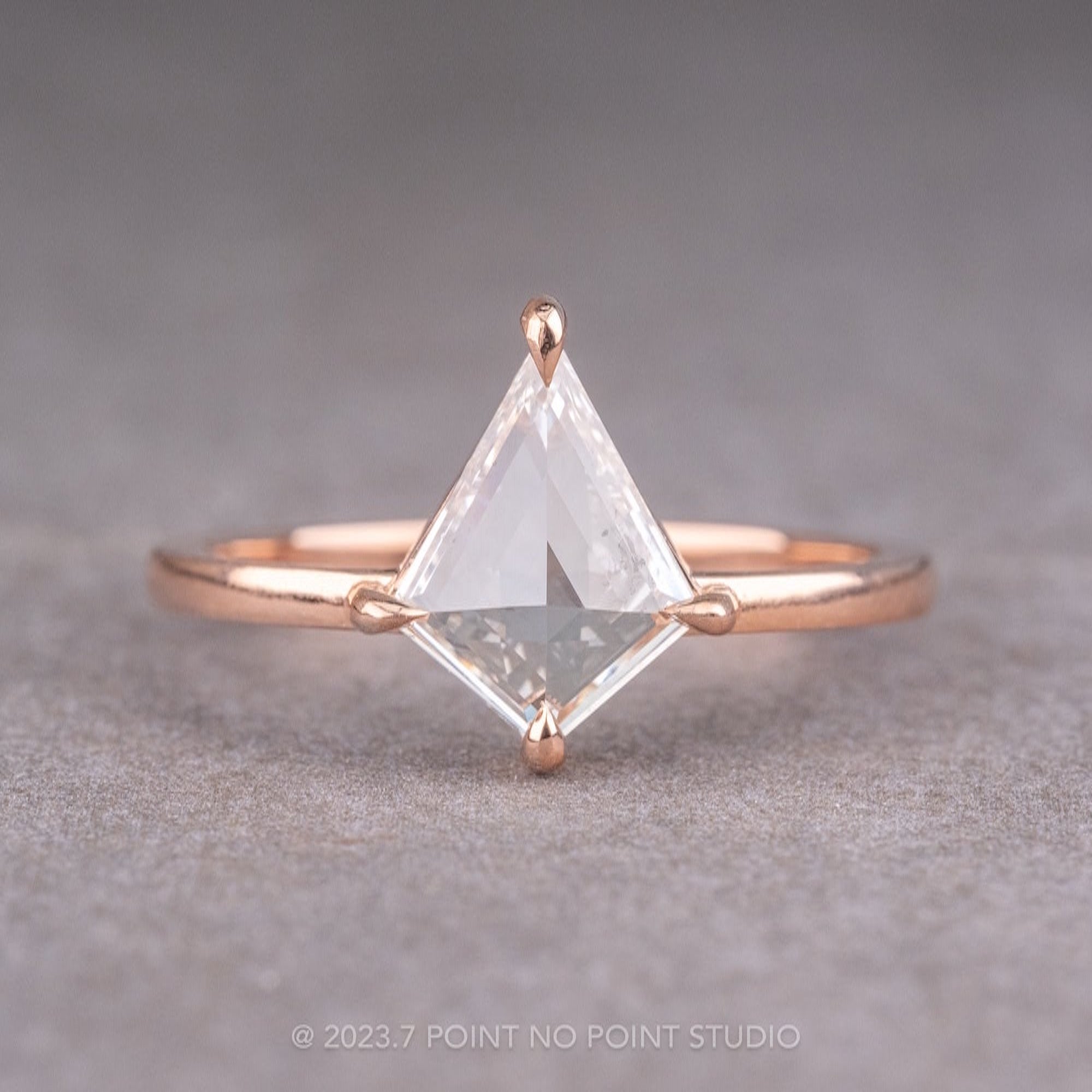 Kite Cut diamond ring