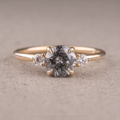 Round Diamond Engagement Rings | Point No Point Studio