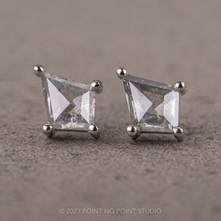 Salt and Pepper Diamond Studs — Sarah Swell Jewelry