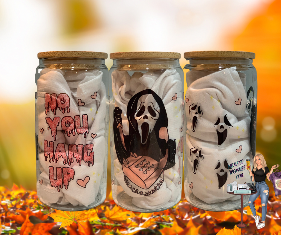 Scream Beer Glass