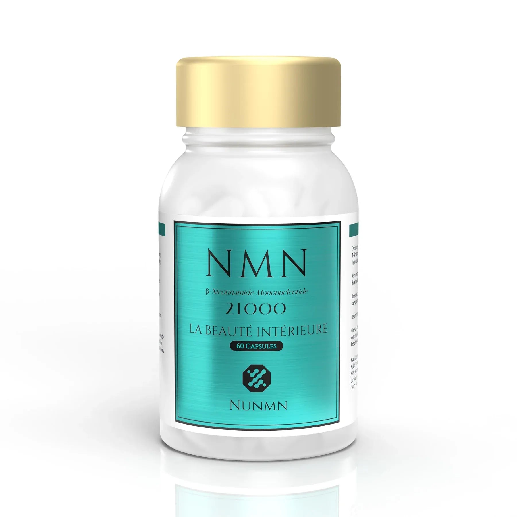NMN supplement containing 21,000 units of NAD+