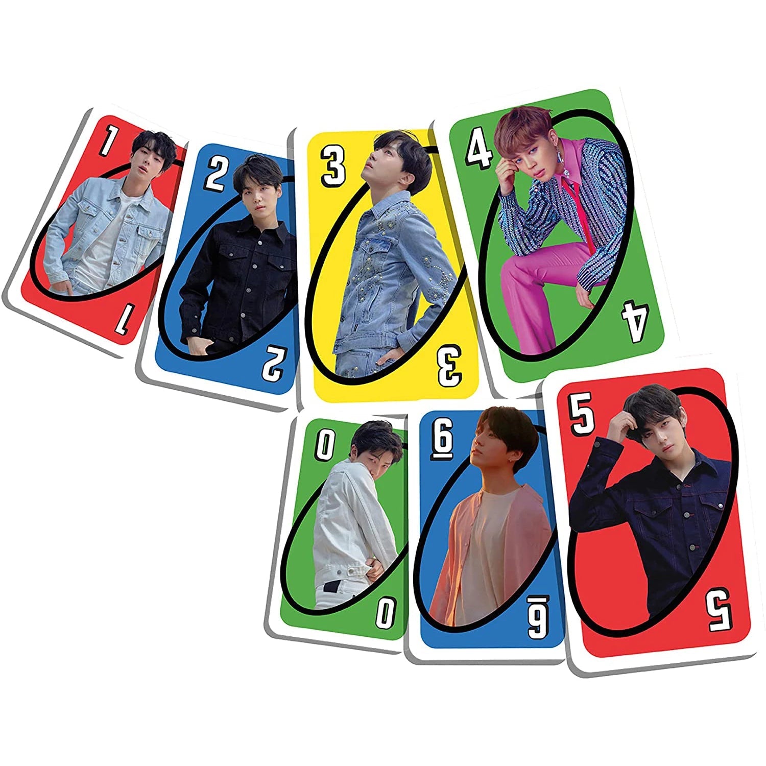 uno bts cards k pop gift shop