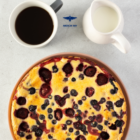 For Pi Day, We're Highlighting This Delicious Fruit Pie to go with your coffee!