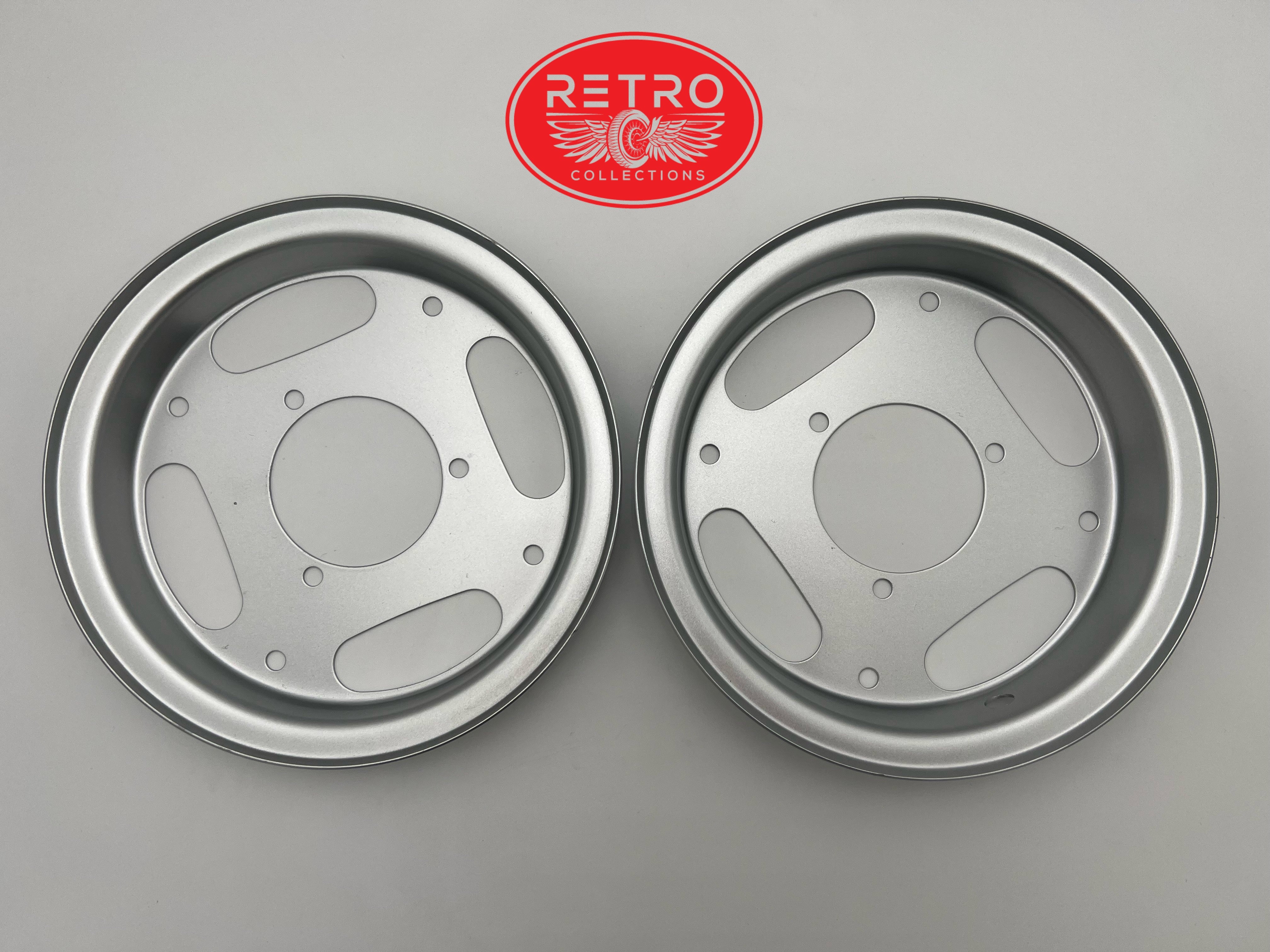 80-99 Honda Z50R Silver Rim Set