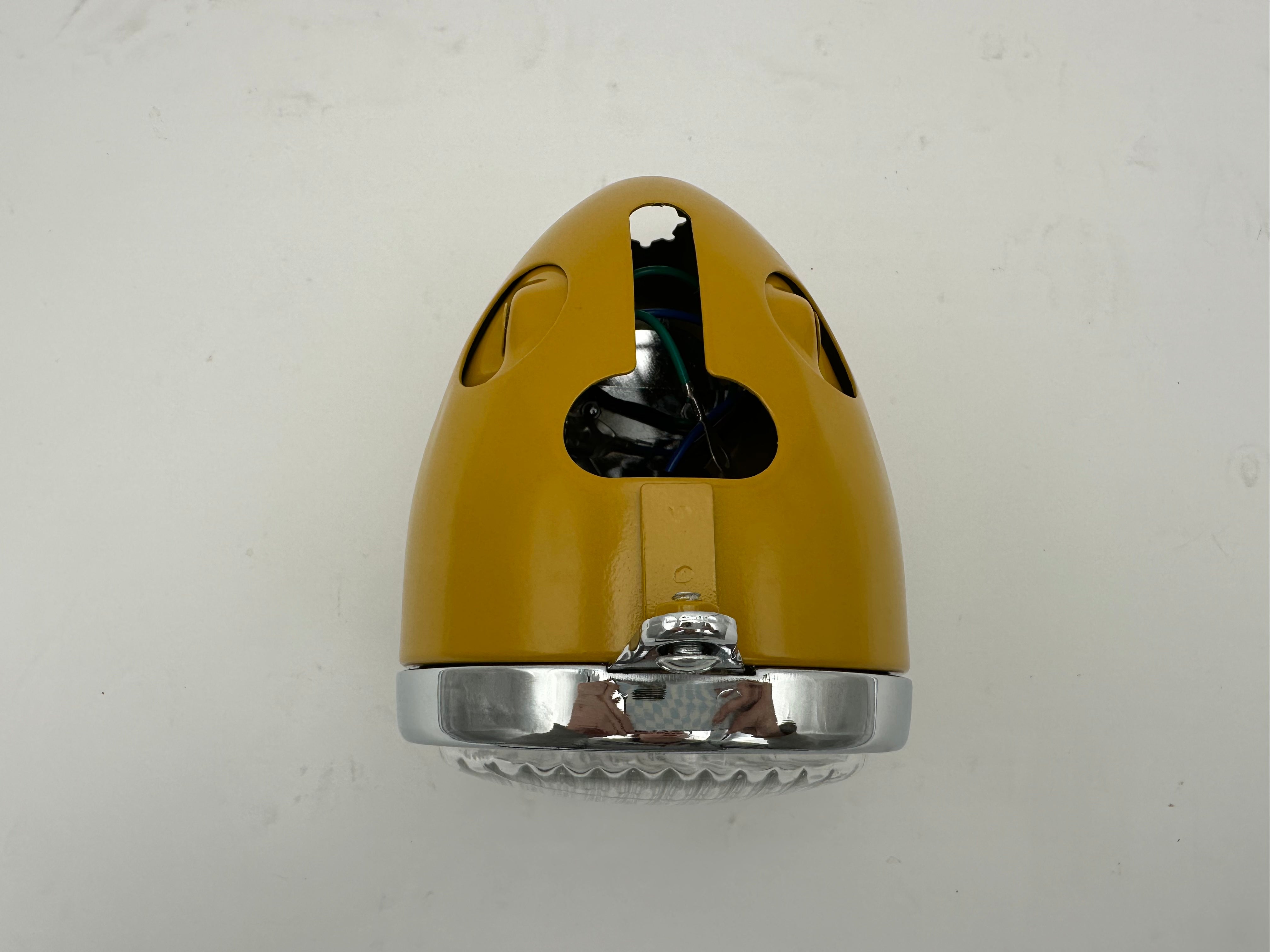 Honda Z50A Hardtail Yellow Headlight Assembly