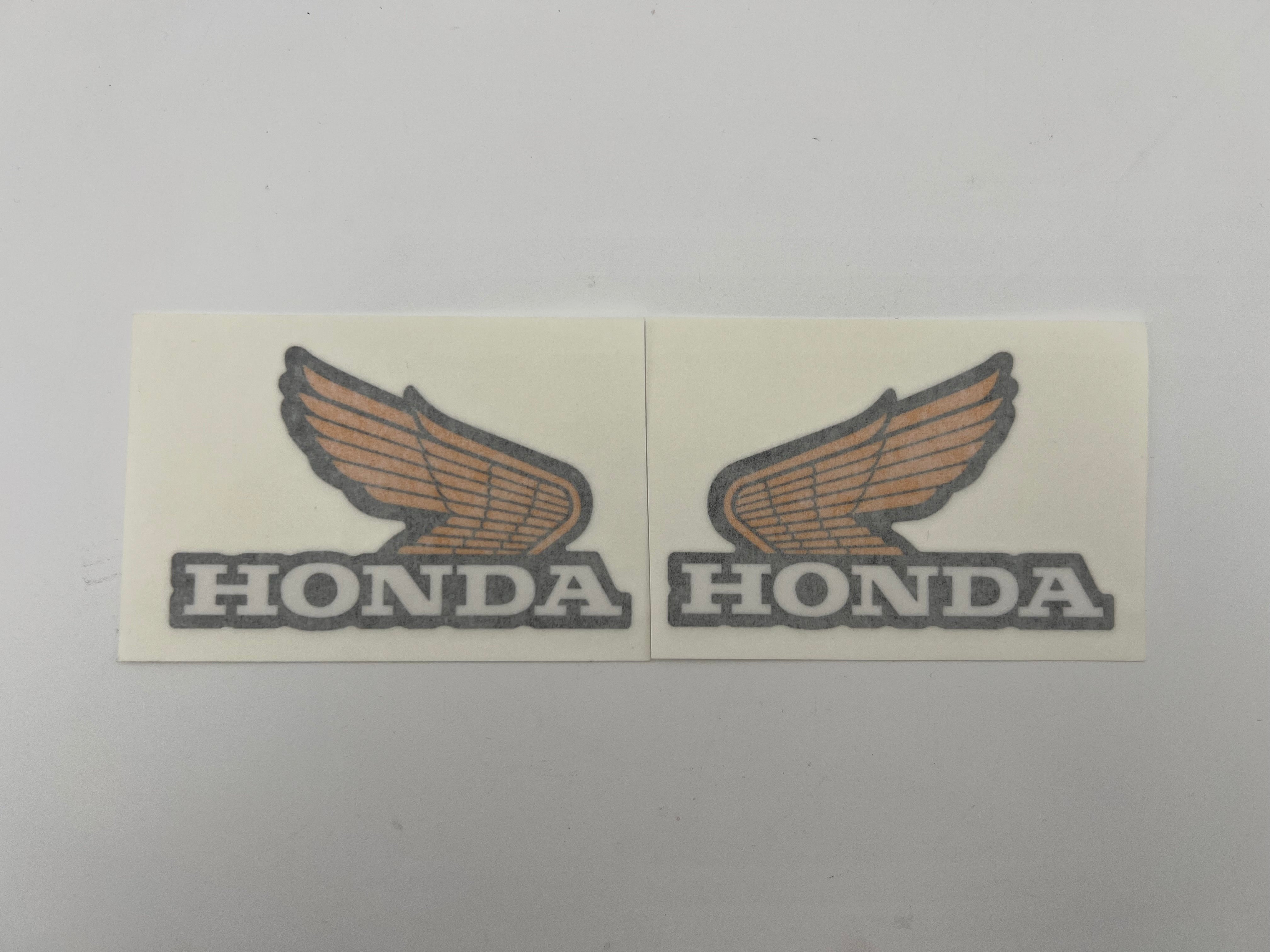 Honda Z50R Wing Tank Decals