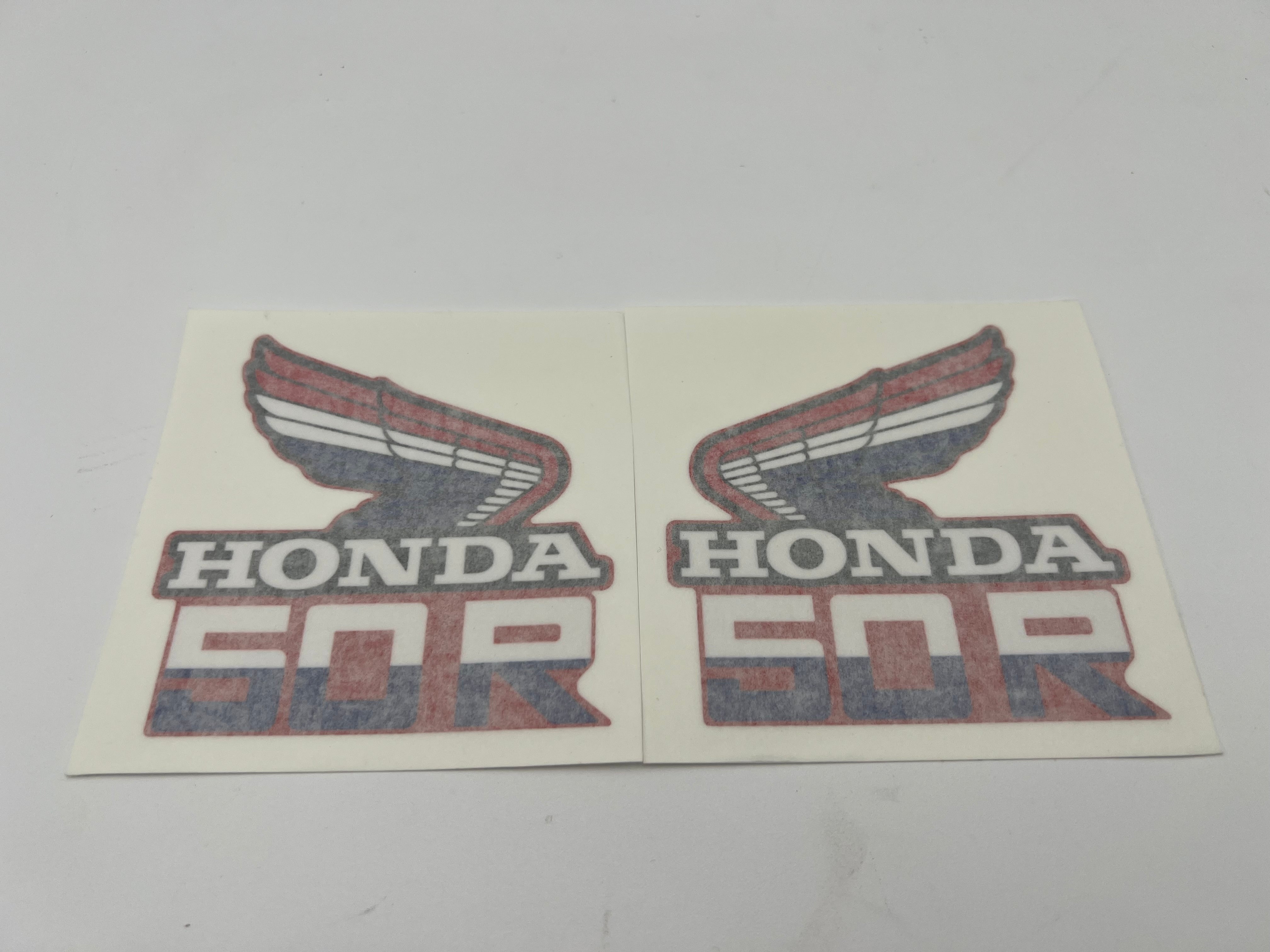 1985 Honda Z50R Gas Tank Decal Set