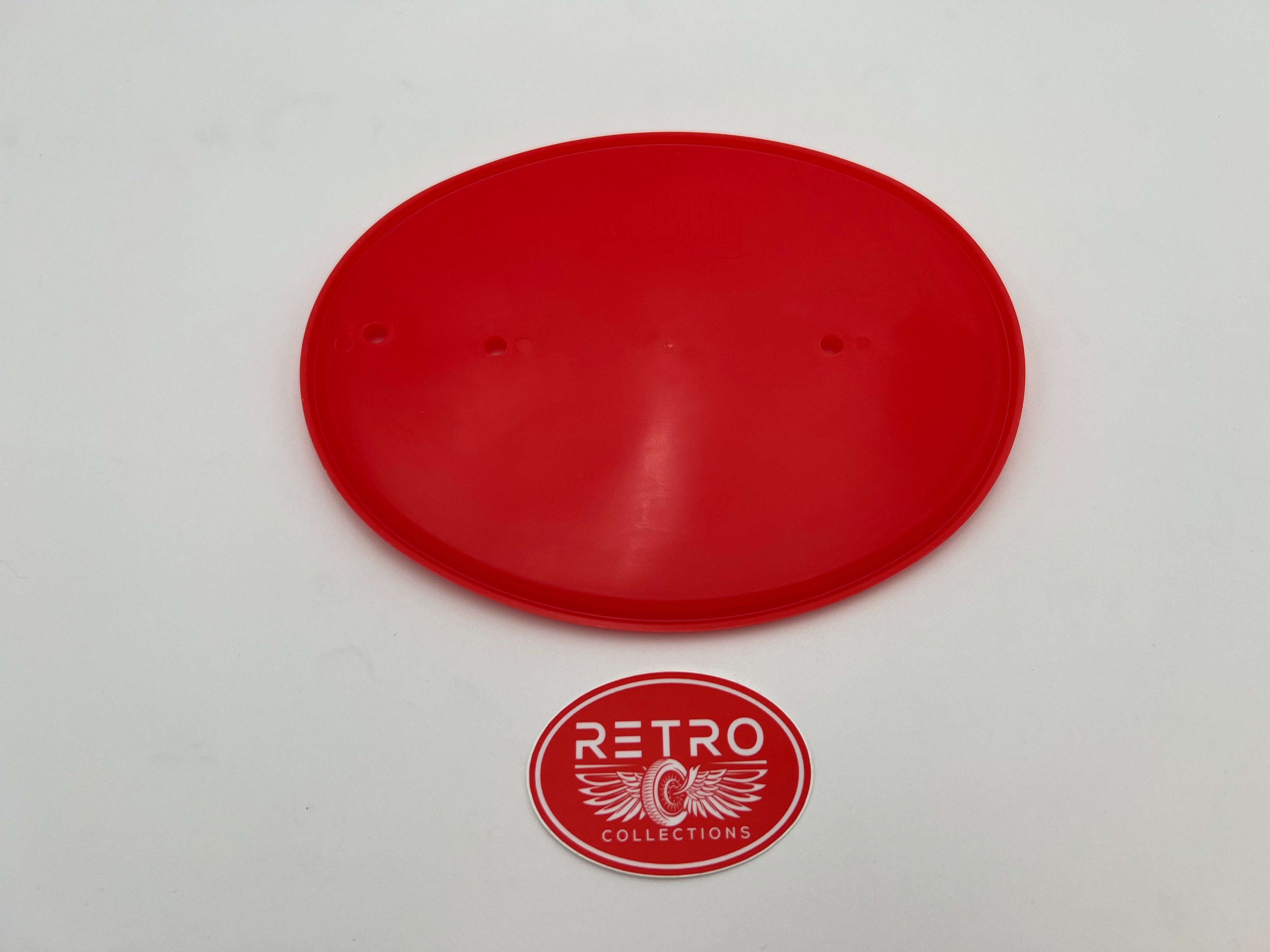 1979-1987 Honda Z50R Red Number Plate