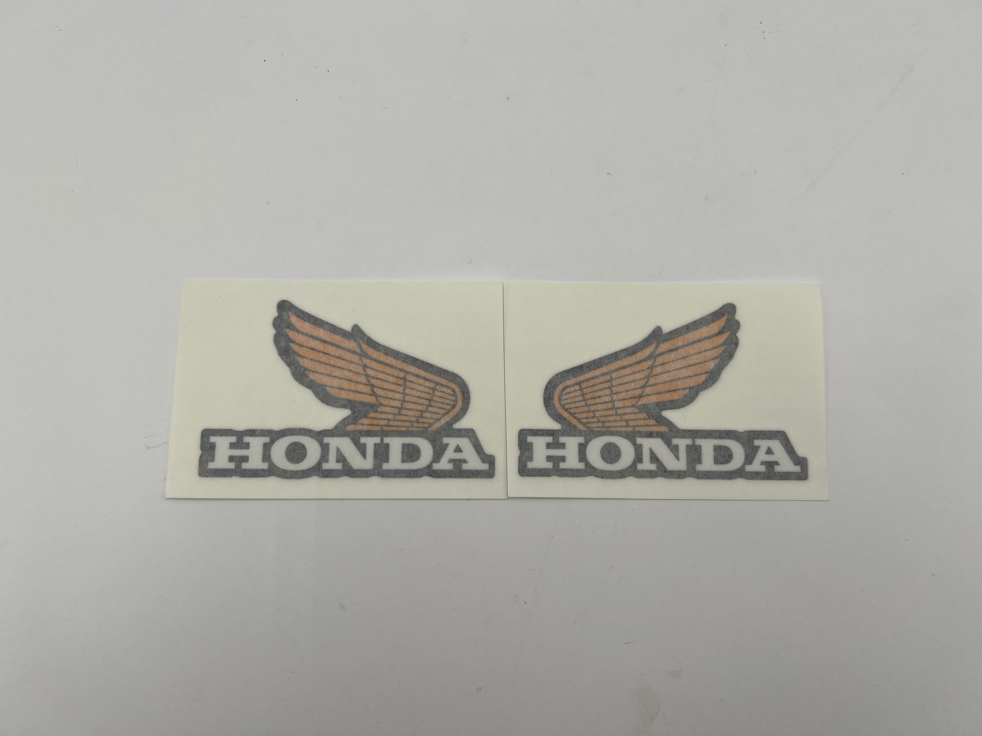 Honda Z50R Wing Tank Decals