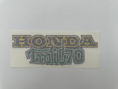 1974 Honda CT70 Frame Decal Set