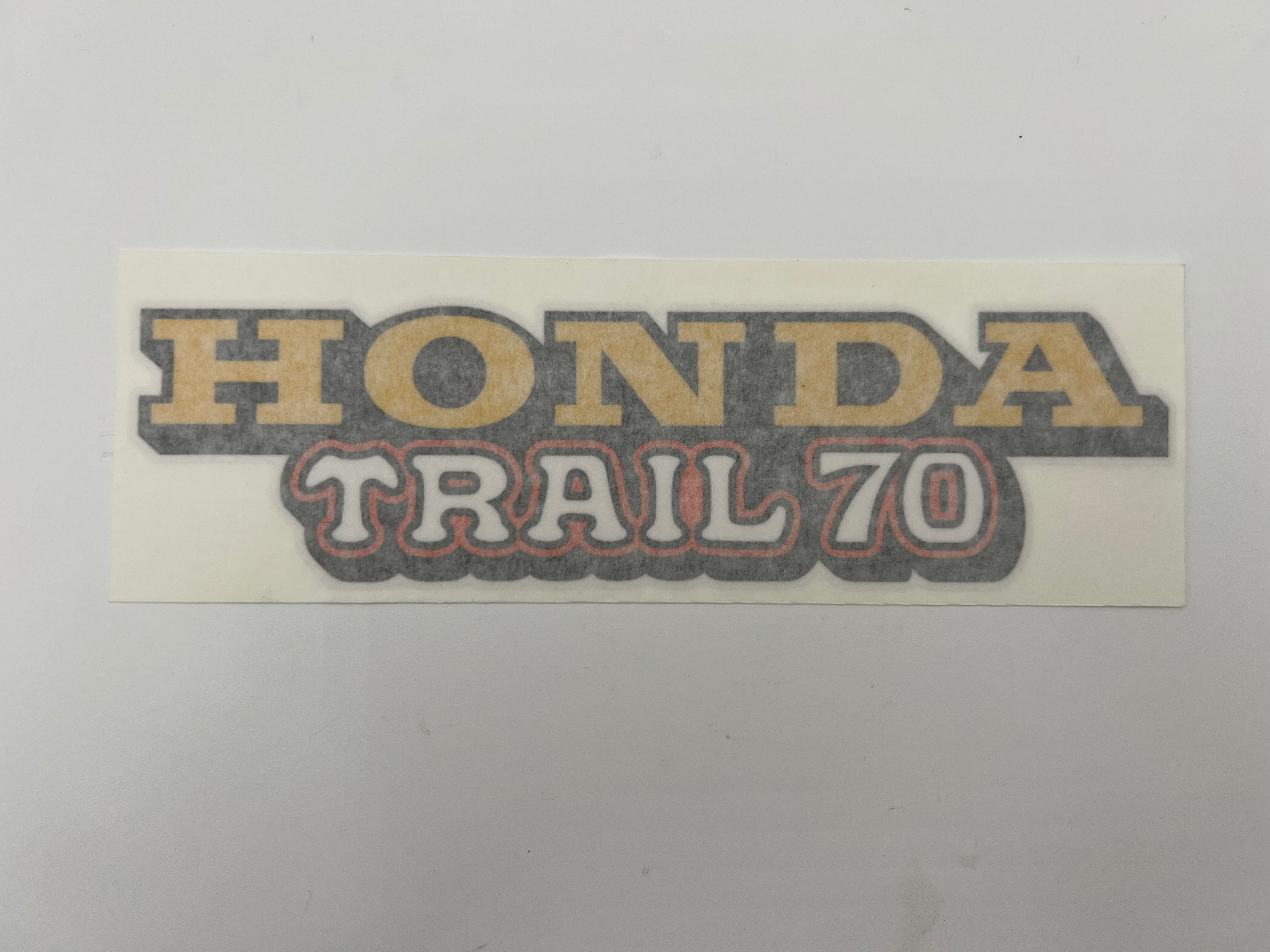 1973 Honda CT70 Frame Decal Set