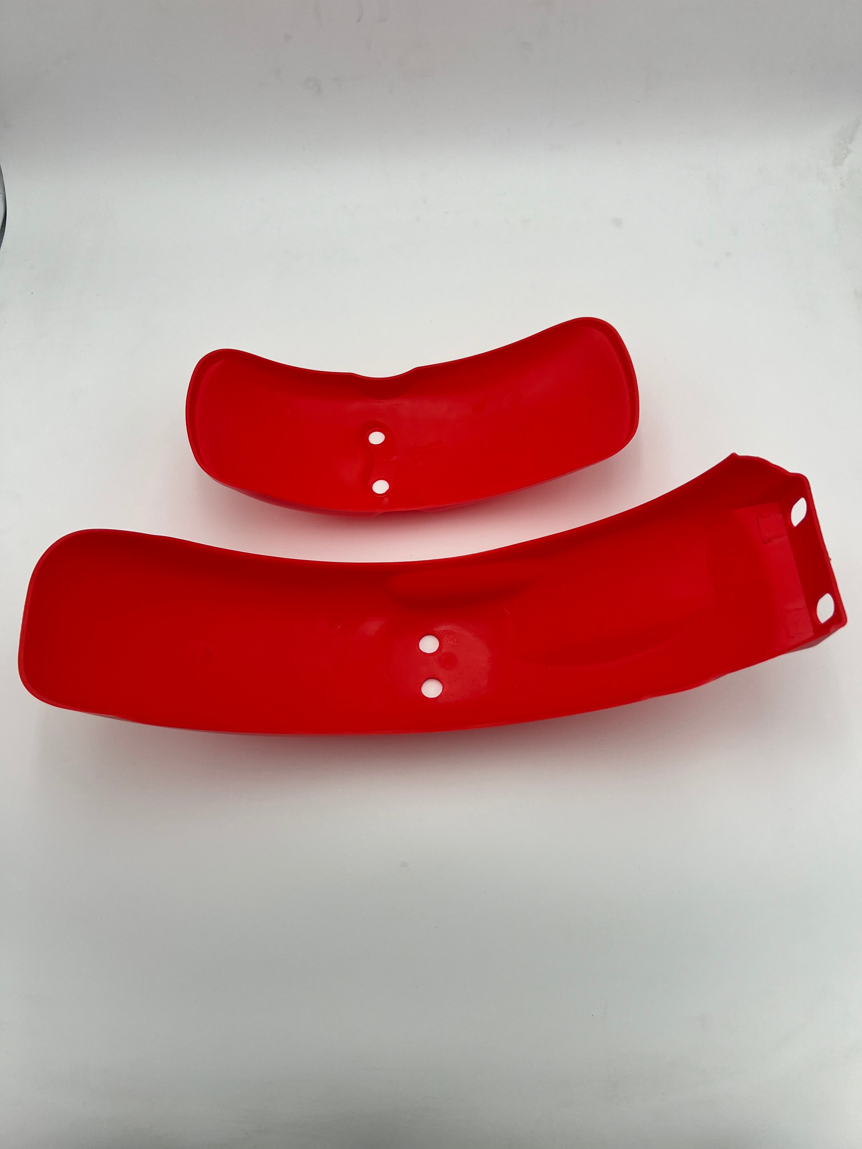 79-87 Honda Z50R Red Front and Rear Fender Set