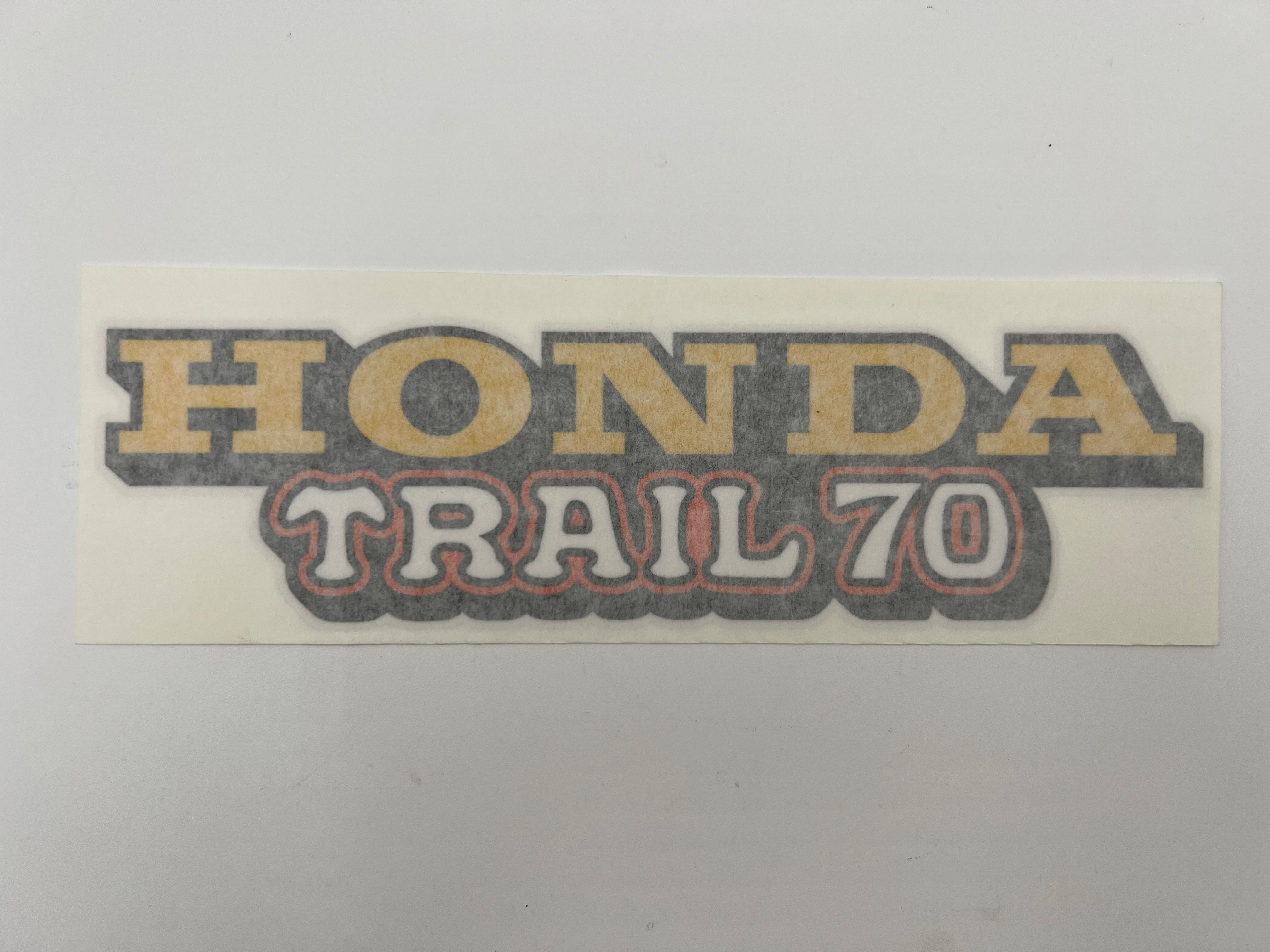 1973 Honda CT70 Frame Decal Set