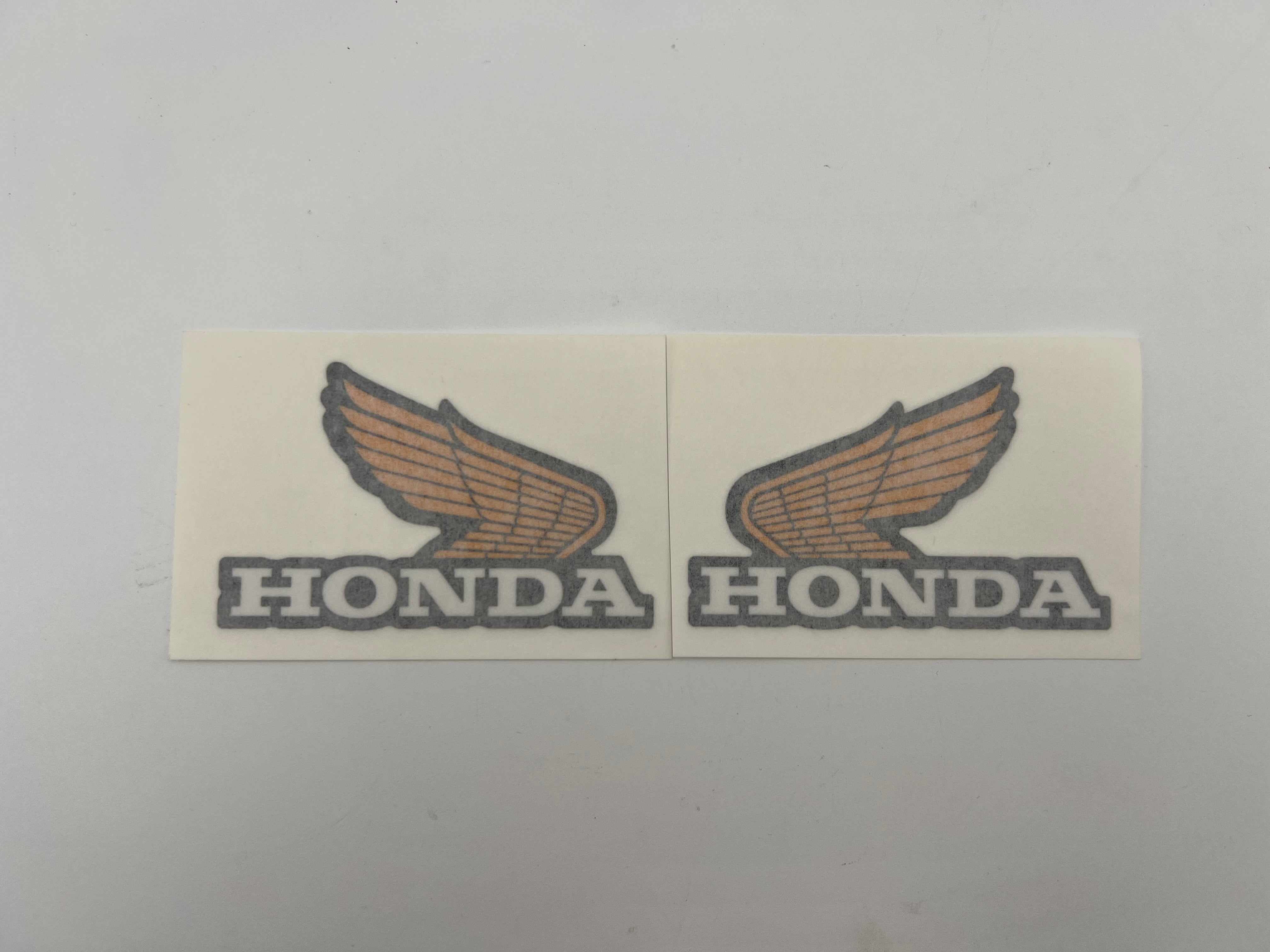 Honda Z50R Wing Tank Decals