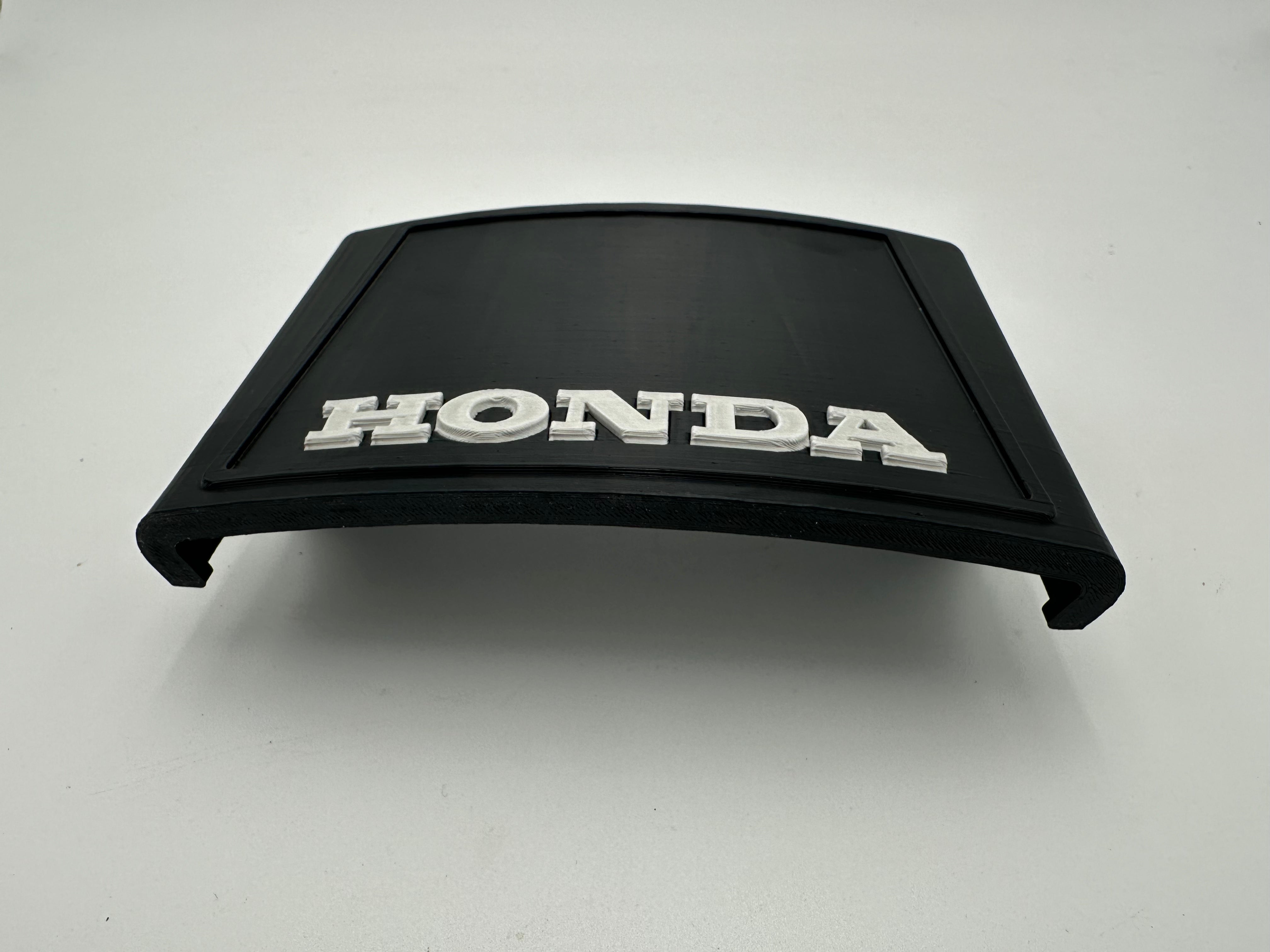 1978-1985 Honda ATC 70 3D Printed Black and White Front Number Plate