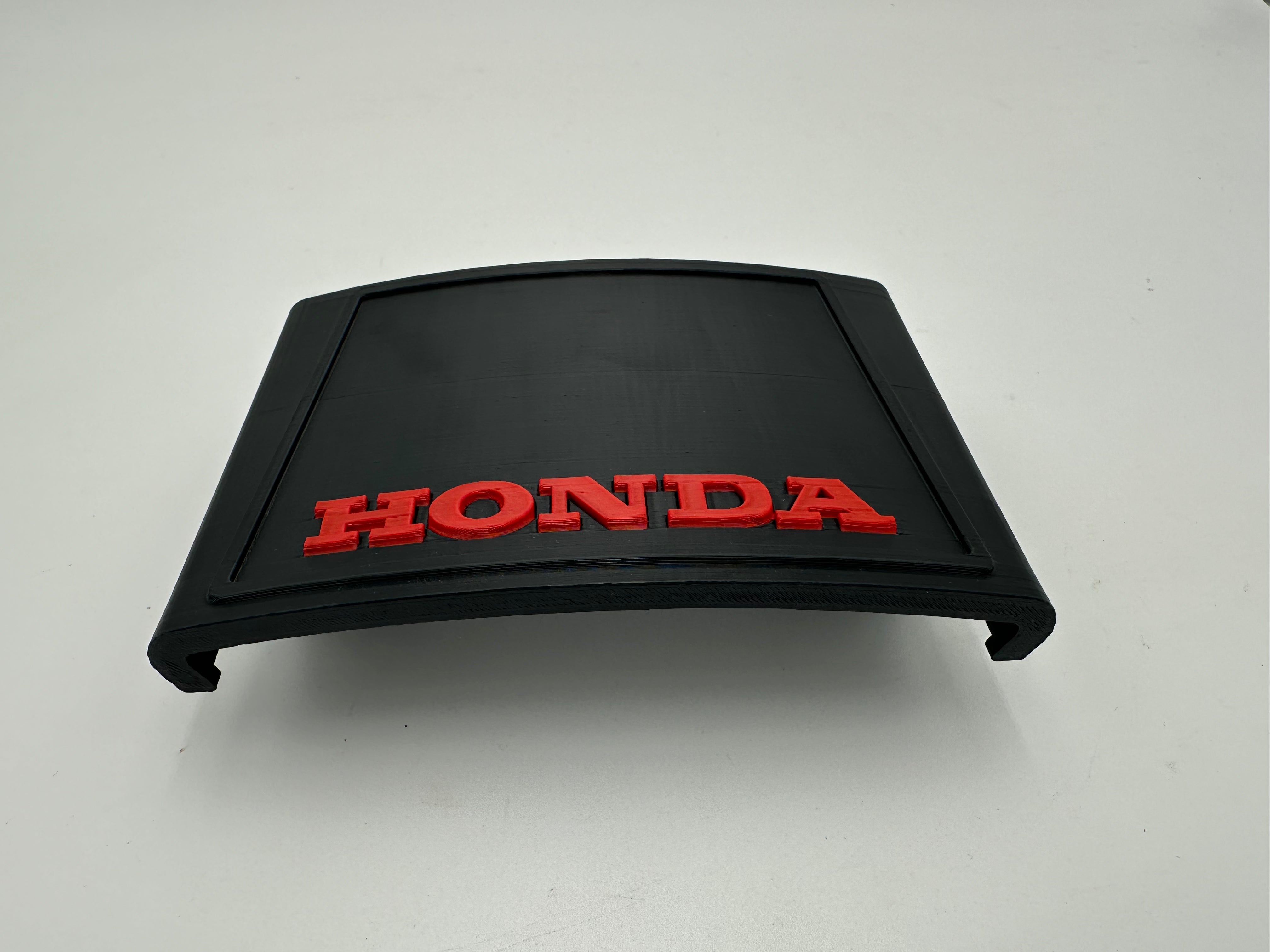 1978-1985 Honda ATC 70 3D Printed Black and Red Front Number Plate