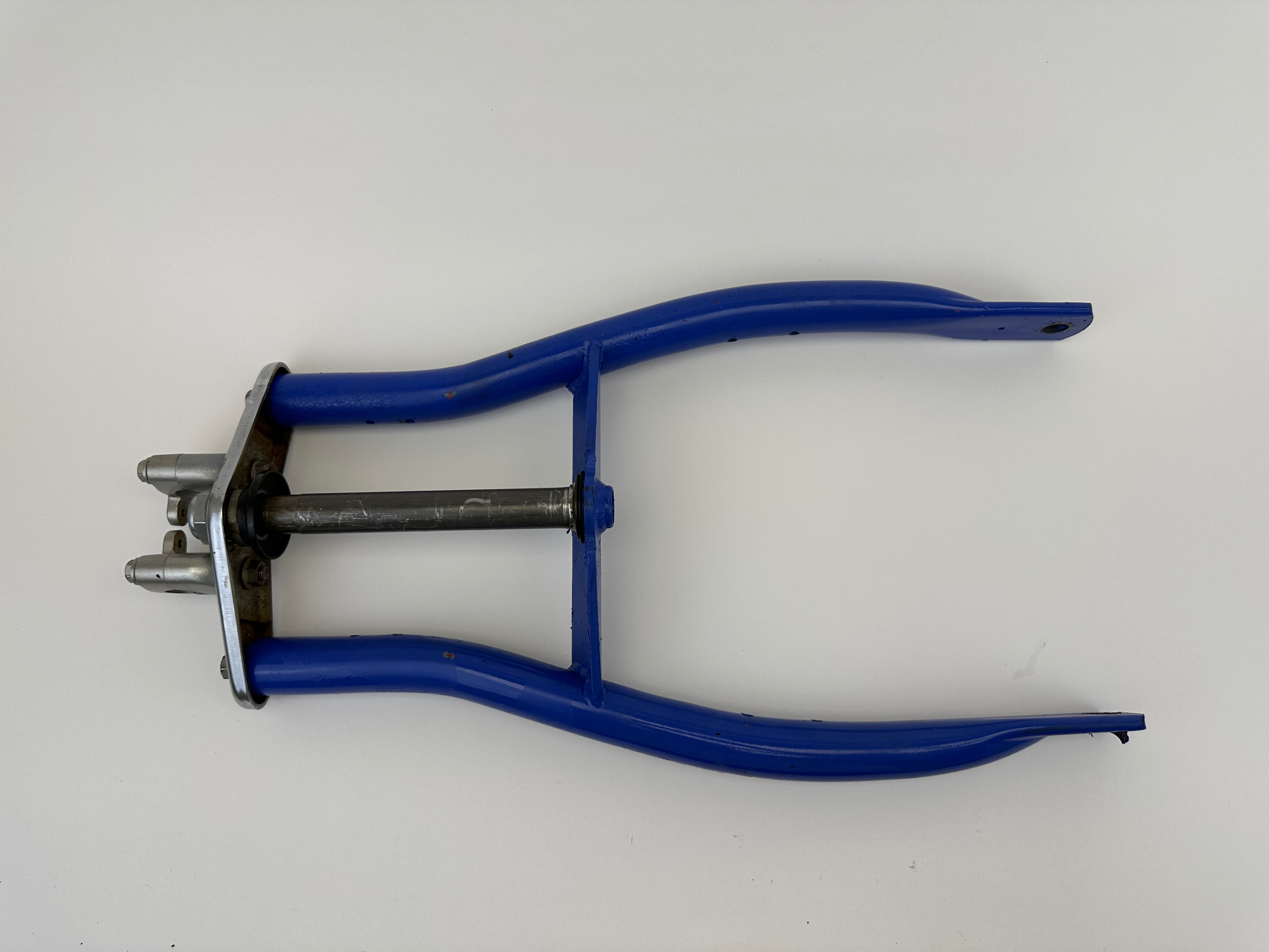 1983 Honda ATC70 Blue Front Forks