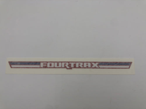 1986 Honda TRX70 FourTrax Rear Fender Decal