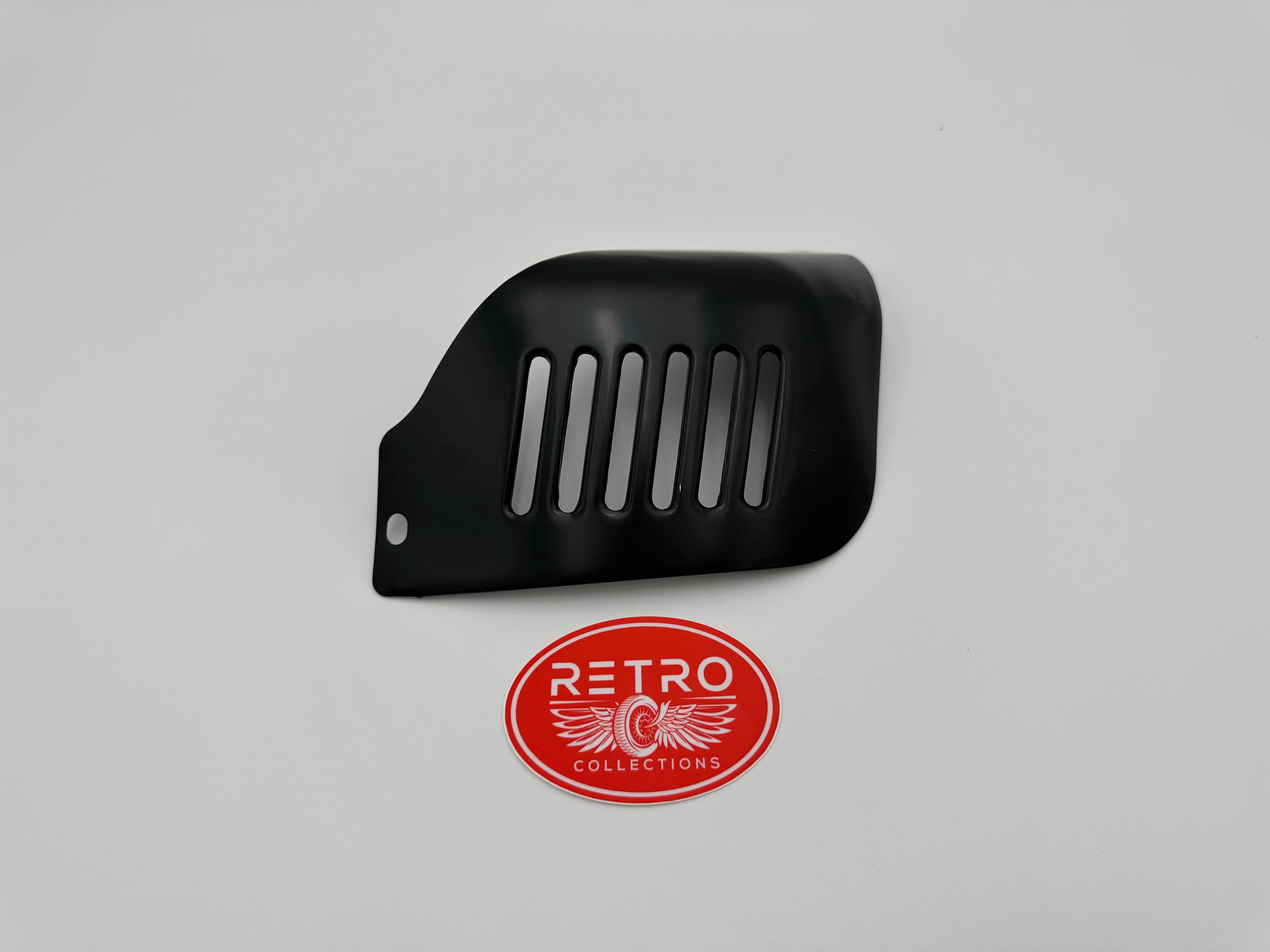 Honda CT70 Black Spark Plug Guard