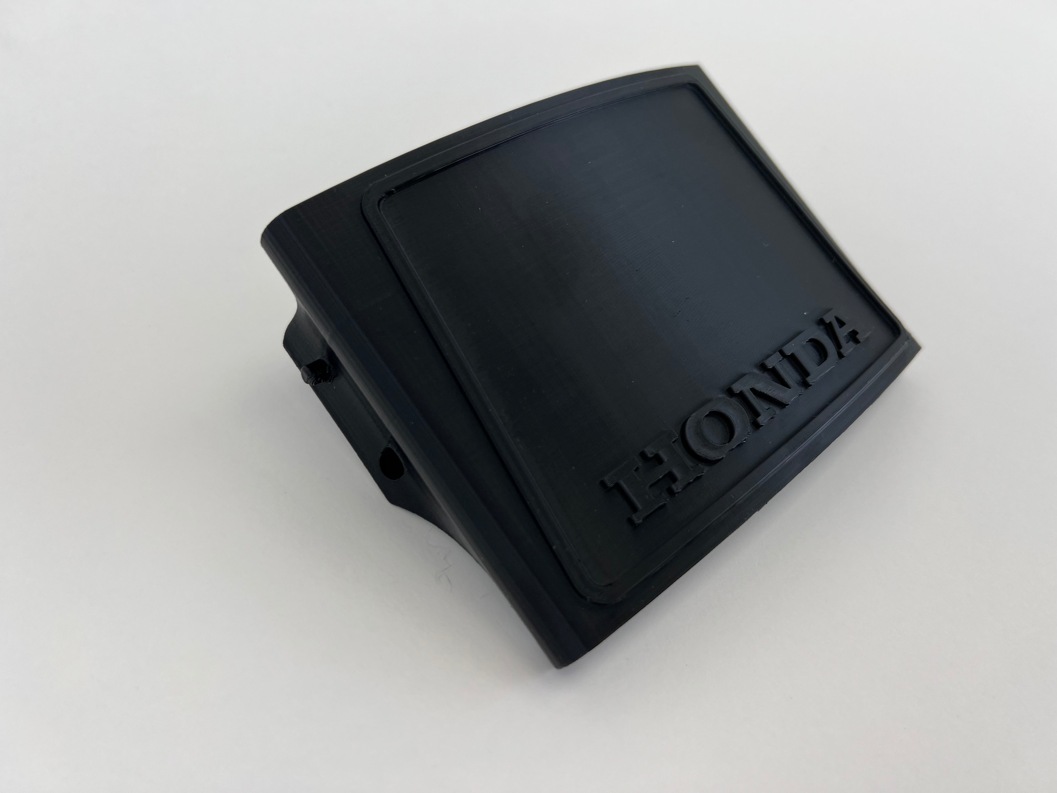1978-1985 Honda ATC 70 3D Printed Black Front Number Plate