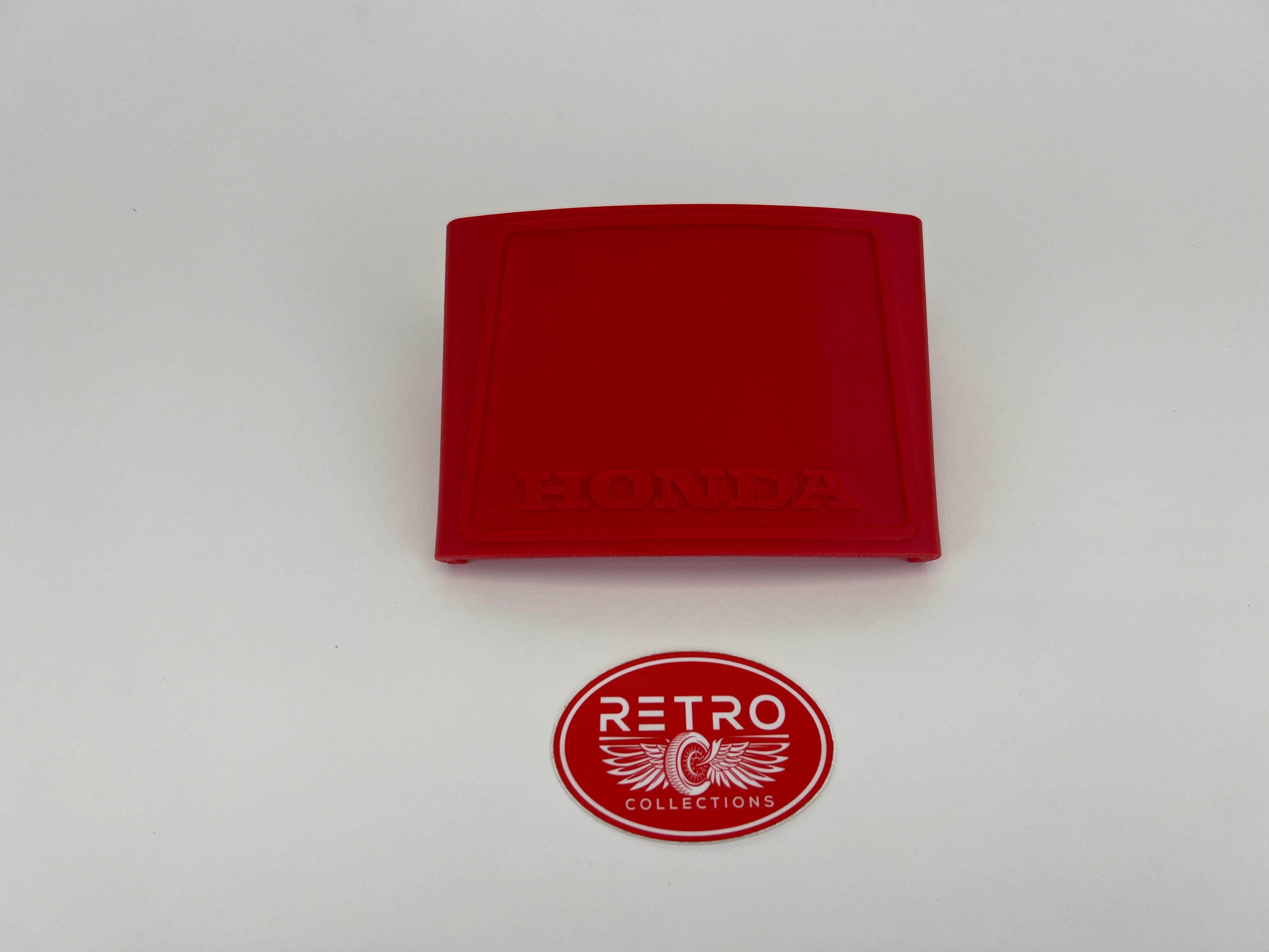 1978-1985 Honda ATC 70 3D Printed Red Front Number Plate