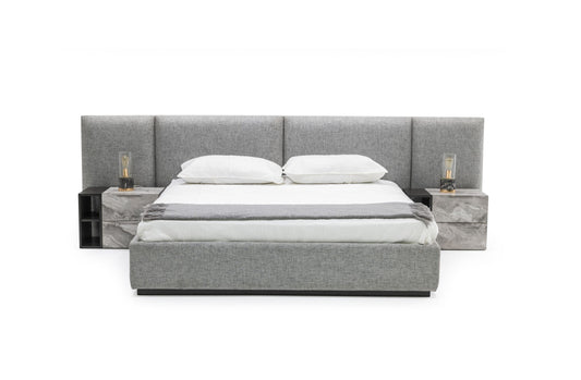 Nova Domus Velondra - Modern Eucalypto + Marble Bedroom Set