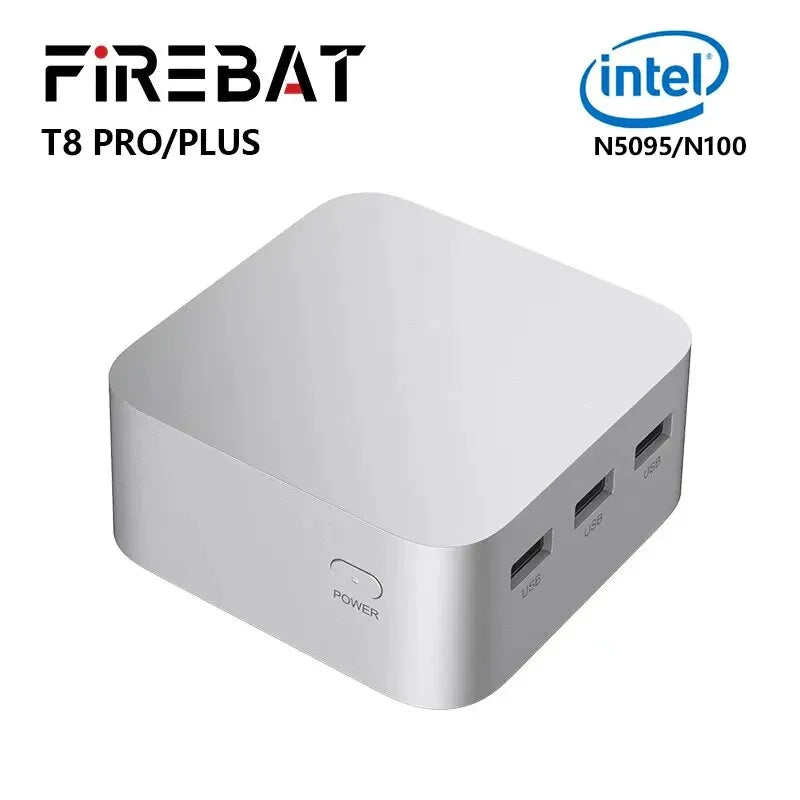 FIREBAT T8 Pro Plus Intel Celeron N5095 Mini PC Desktop Gaming Computer 8GB 16GB 256GB 512GB And WIFI