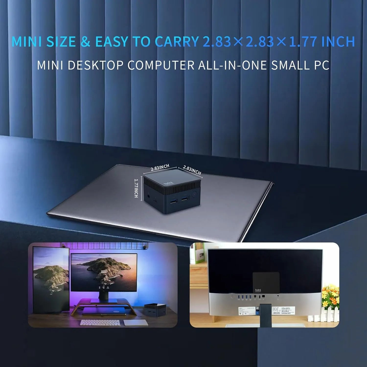 Mini PC Intel Gaming Computer Mini PC Gamer PC
