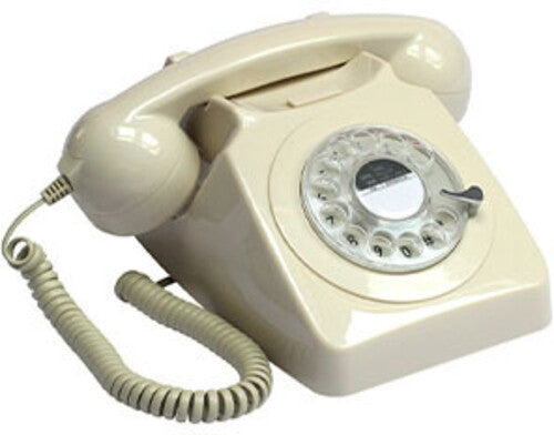 GPO Retro GPO746ROR 746 Desktop Rotary Dial Telephone - Orange