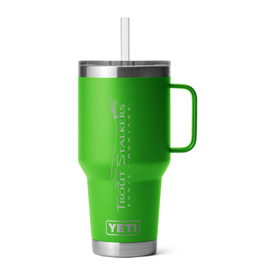 YETI MTS Logo Rambler 26 oz Bottle Chug Canopy Green – Trout Stalkers Fly  Shop