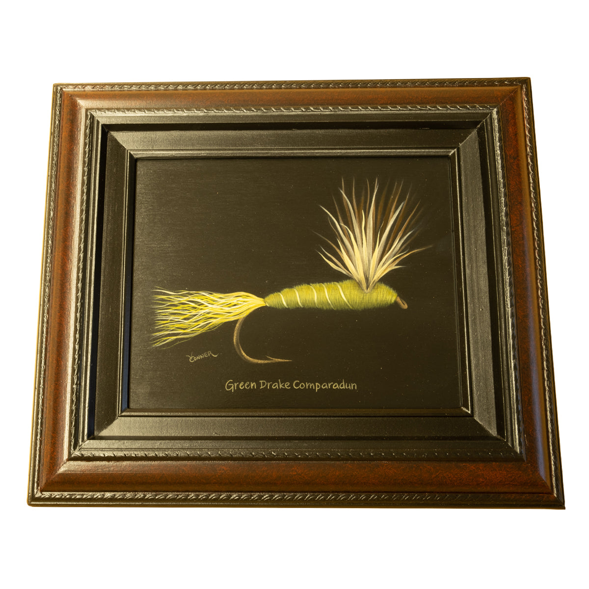 Conner Art Studio Framed Green Drake Comparadun