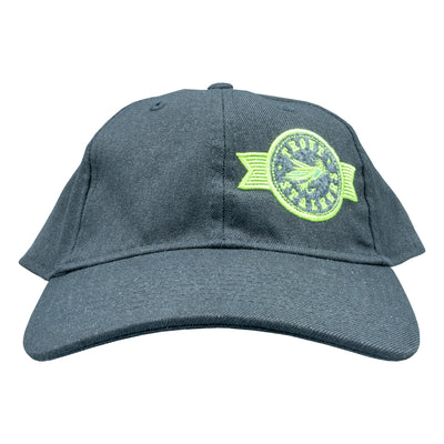 Trouts Colorado Logo Single Haul Cap - Trouts Fly Fishing Grey Blue Denver