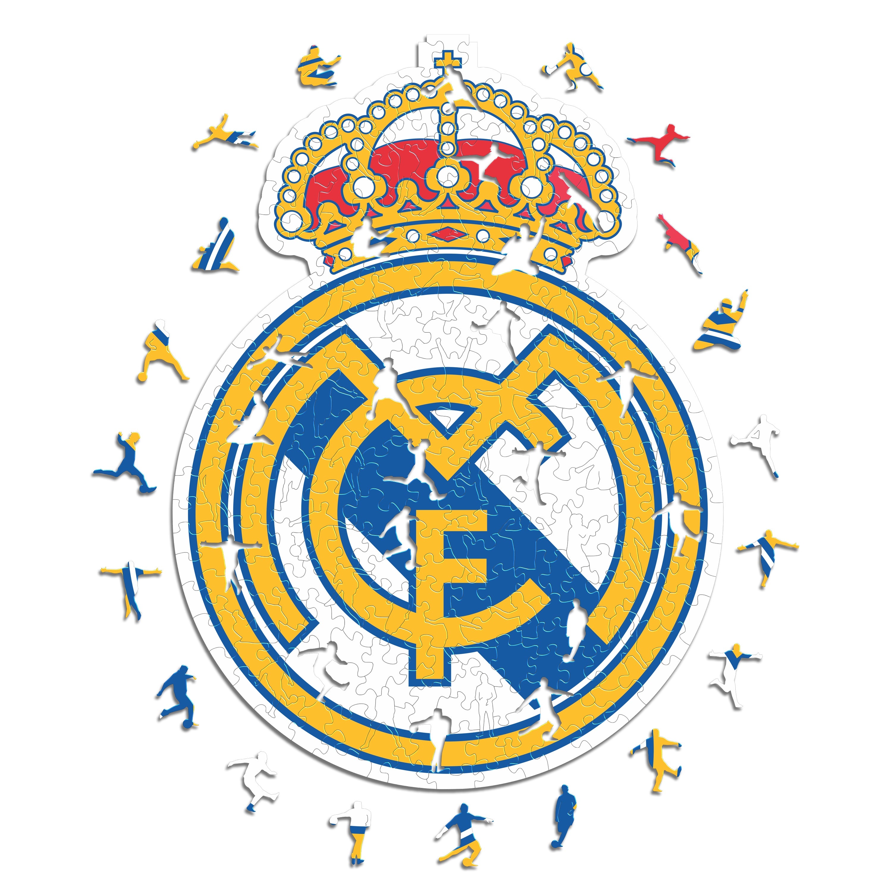 Logo Real Madrid CF® - Puzzle en Bois - Iconic Puzzles FR product image