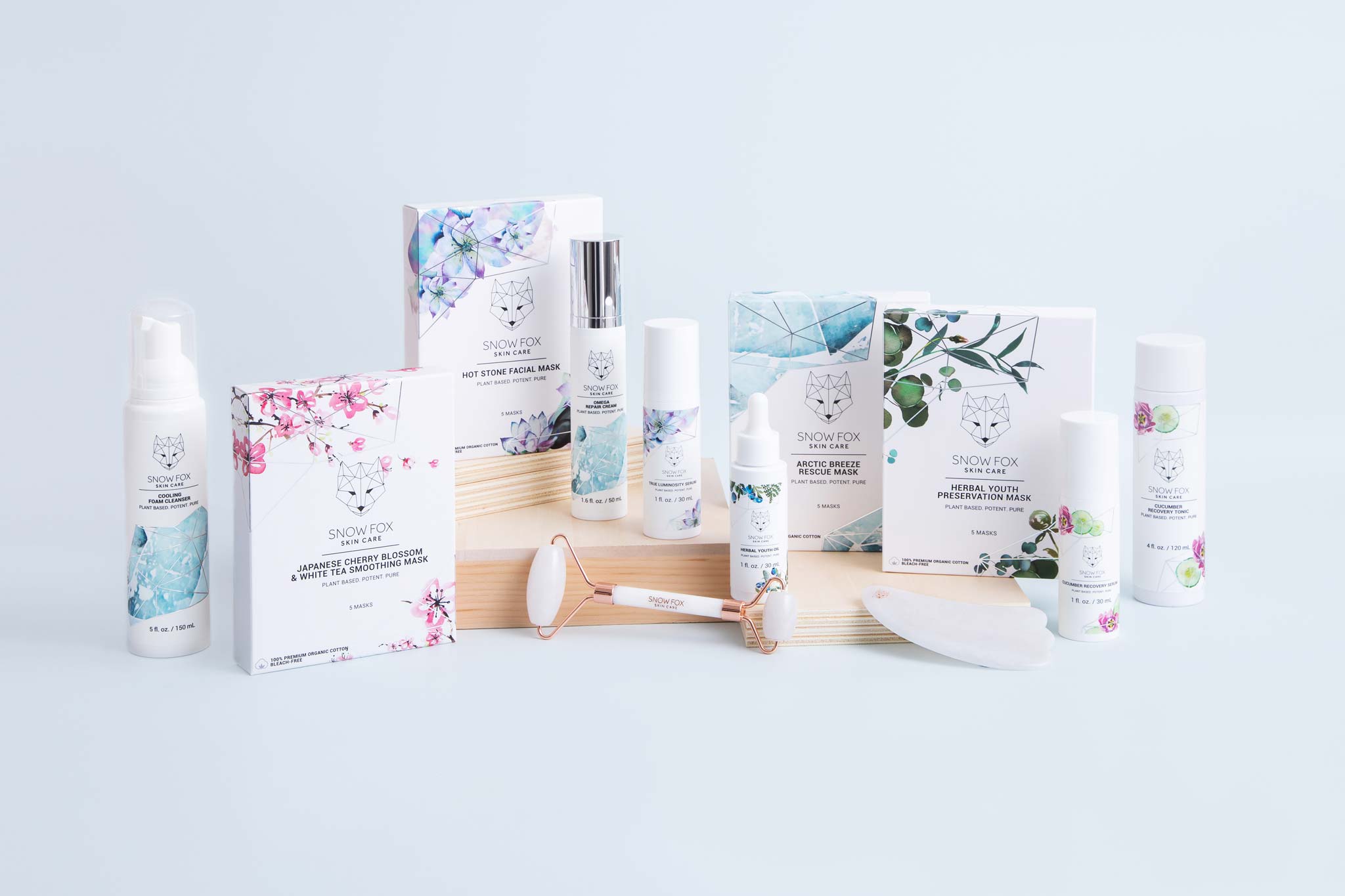 Snow Fox Skincare range