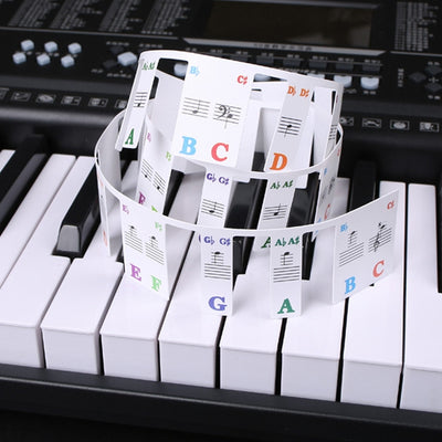 Sticker musique instrument piano 