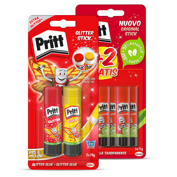 EXPO 24 COLLE STICK PRITT GLITTER GR. 20 HENKEL - DALMASSO 24