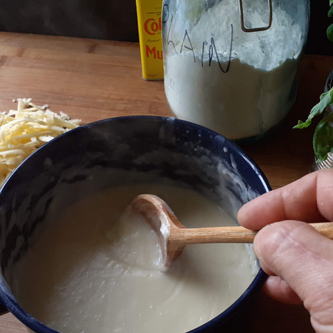 making porridge