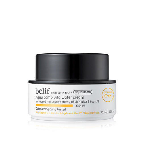 belif The True Cream Aqua Bomb Hydrating Moisturizer with  Squalane, Good for Dryness, Dullness, Uneven Texture