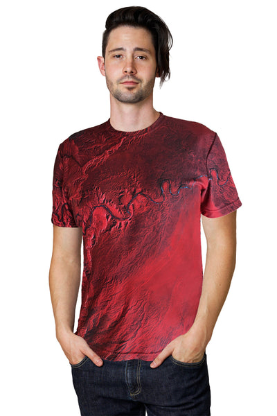 Mens Short Sleeve T-shirt-Earthscapes Activewear Clothing-Utah Canyon ...