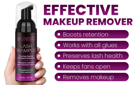 Lash Shampoo for Eyelash Extension Retail Set