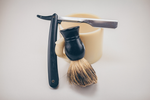 An image of shaving equipment a barber would use