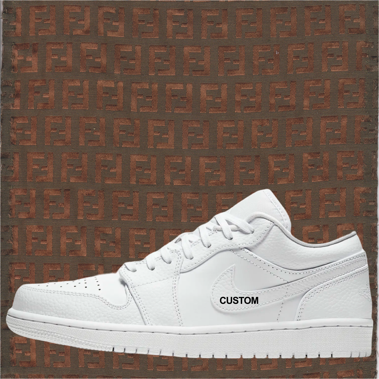 Nike Air Jordan 1 Low Fendi – Sneakers Trip