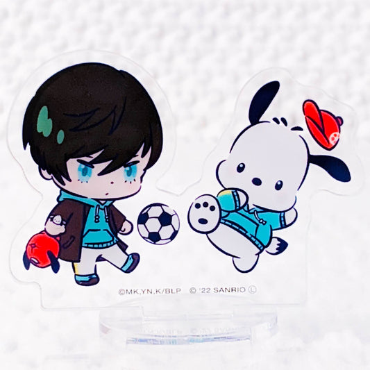 Presale Blue Lock Aoshi Tokimitsu Sanrio Hangyodon Acrylic Stand Figure  Japan