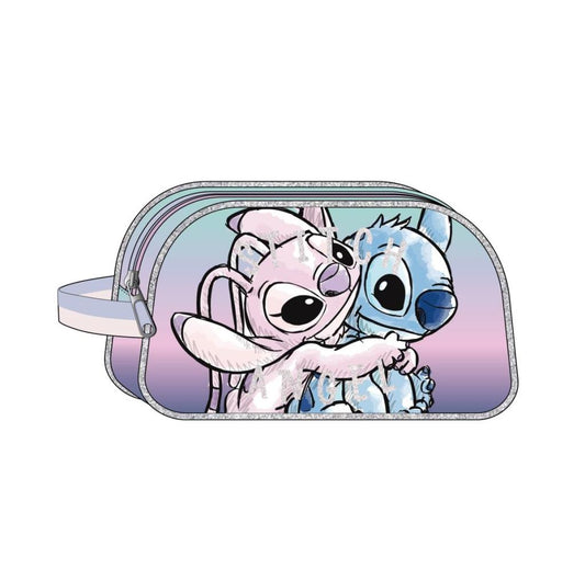 Trousse Stitch Angel Love Heart pink à petits prix