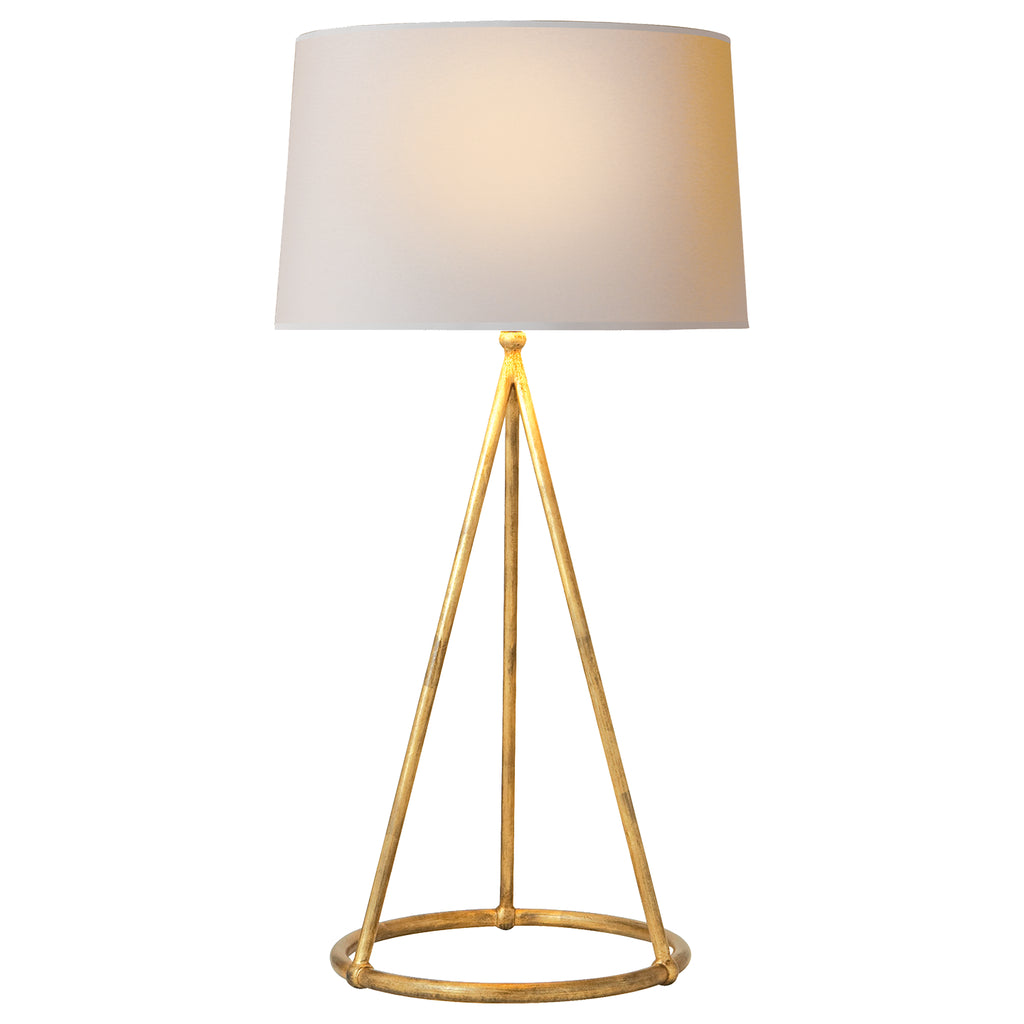 Visual Comfort Signature - TOB 3026GI-NP - One Light Table Lamp - Nina - Gilded Iron